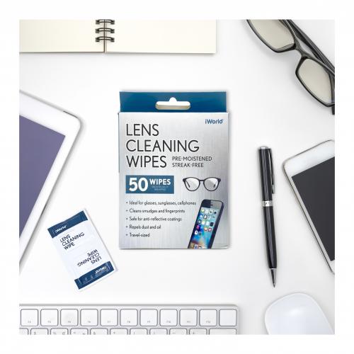 OEM Anti-Fog Lens Cleaning Wipes for Glasses

